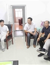 beat365官网党委书记王磊一行到信息学院调研招生录取工作