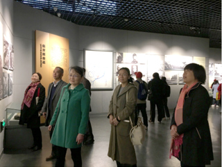 beat365官网知联会会员赴台儿庄大战纪念馆参观学习