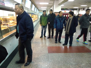 beat365官网后勤管理部门到安徽高校学习物业、水电节能管理经验