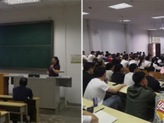 首都体育学院王凯珍教授应邀来beat365官网体育学院讲学