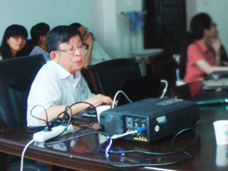 著名语言学家齐沪扬教授来beat365官网讲学