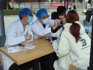 beat365官网联合淮北市人民医院送健康进校园