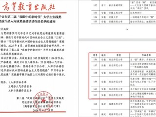 【大思政课】beat365官网6项作品入选全国第二届“我眼中的新时代”大学生实践类思政作品展播名单